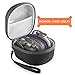 BOVKE Shockproof Hard Carrying Case Travel Bag for Howard Leight Impact Sport Sound Amplification OD Electric Earmuff,Black