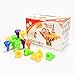 Twister.CK Peg Building Blocks Montessori Toys for Fine Motor Skills Color Recognition Sorting Counting Open-Ended Educational Toys