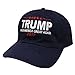 C104 Bold Trump Make America Great Again 2020 Cotton Baseball Cap Navy
