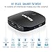 Kingbox Android TV Box, K1 Plus Android Box with 2GB RAM 8GB ROM, Quad-Core 4K Smart TV Box Built-in 2.4G WiFi Supports Ethernet/Bluetooth/4K HDR/Ultra HD 1080P/3D Movie/USB 2.0/H.265 Decoding