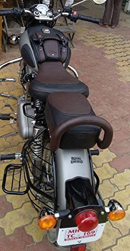 royal enfield leather tank cover