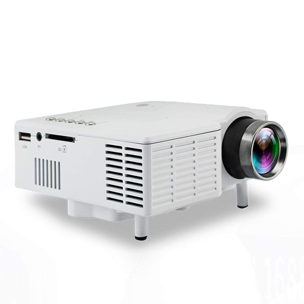 Kikole Mini UC28 Home LED Portable Entertainment HD Projector for Android Video Projectors