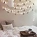 12AMP Fairy Lights and String Lights,Waterproof Premium Silver Wire(3Wire) 66Ft 200 Led Plug in with UL Adapter,Firefly Starry Moon Lights for Bedroom DIY Wedding Party Patio Christmas