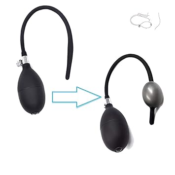 Kinxor Aufblasbare PVC Plug Horse Eye Stimulation Explosionsgeschützte Ball Design für Männer und Frauen