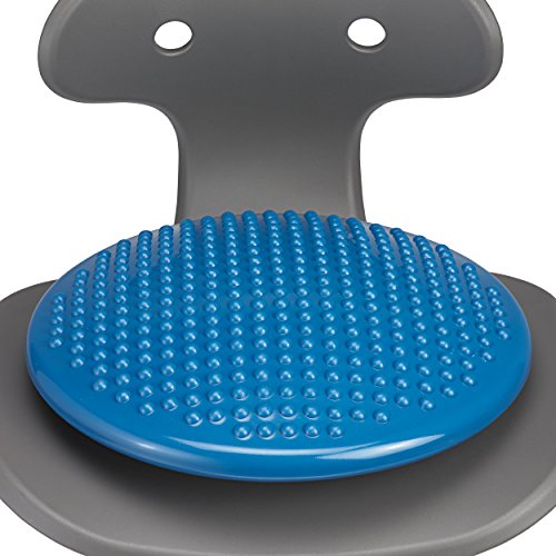 Gaiam Kids Balance Cushion, Inflatable Wobble Disk Active Sitting Chair Seat Cushion with