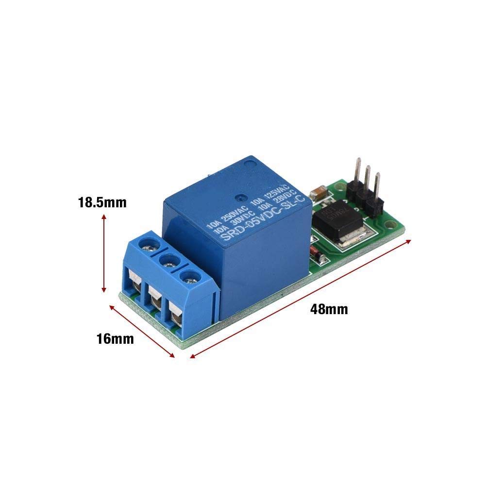 Low Pulse Trigger Board Mini Latch Relay Module Bistable Self-Locking Switch for Household Appliances with Stable Flip-Flop Circuit Design - Image 4