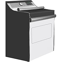 Washing Machine Cover, Permium Dustproof Sunscreen Waterproof Washer and Dryer Covers Protector with Zipper Fit Most Top…