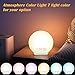Wake-Up Light, HOKEKI Alarm Clock with 7 Colored Sunrise Simulation and Sunset Fading Night Light & Snooze Feature for Kids Heavy Sleepers, Dual Digital Clock with FM Radio and 7 Natural Sounds