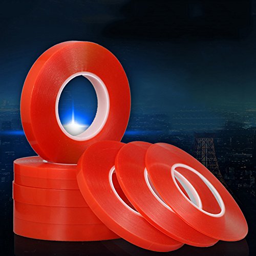 Zeroyoyo 50m Super Sticky Double-Sided Clear Adhesive Tape for Phone LCD,Digitizer Repair