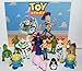 Disney Toy Story Deluxe Mini Figure Set of 12 with Buzz, Woody, Wheezy, Aliens, Soliders and More!
