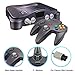 Joxde Wired Controller for N64, 2 Pack Retro Nintendo 64 Gaming Gamepad Joystick for N64 System Video Game Console(Black and Blue)thumb 3