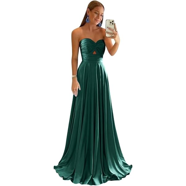 slim fit dress slacks Betsy & Adam Women's Glitter Drape-Back Cape Gown - Blush/Gold