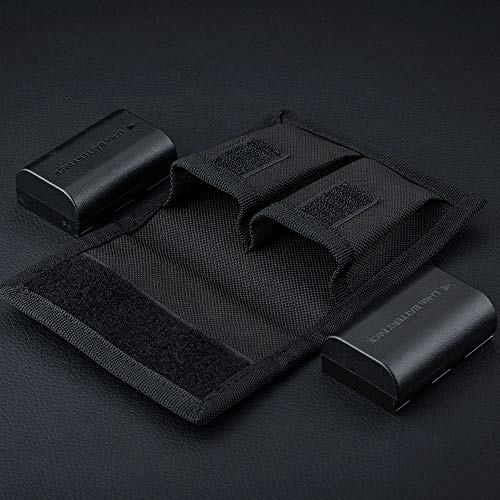 Camera Battery Pouch Holder Case for 2 PCS Sony NPF550 NPFW50 NP