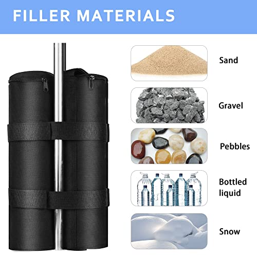 Extra Large Weights for Canopy Tents, Thick Density Canopy Weights Set