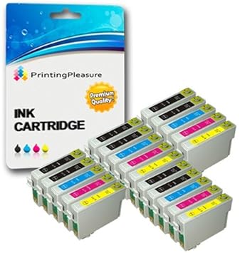 20 XL Tintenpatronen kompatibel zu Epson T0711-T0714 (T0715) für Stylus D78 D92 D120 DX4000 DX4050 DX4400 DX7400 DX8400 SX100