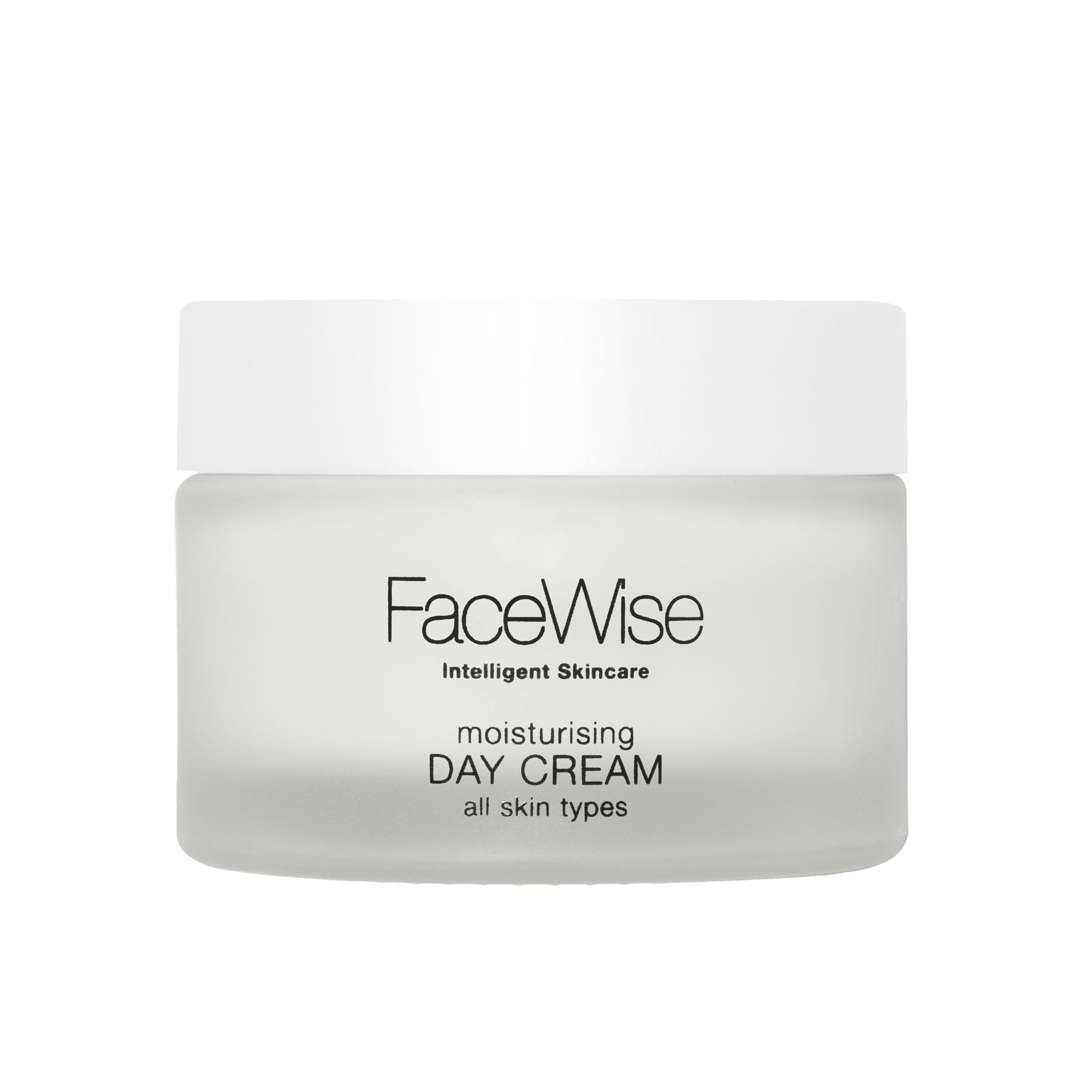 FaceWise Moisturising Day Cream, Nourishing Wrinkle Day Cream, Hyaluronic Acid Face Cream Helps Reduce Fine Lines and Wrinkles, Intensely Moisturises Skin, Salicylate-Free Fragrance 40ml