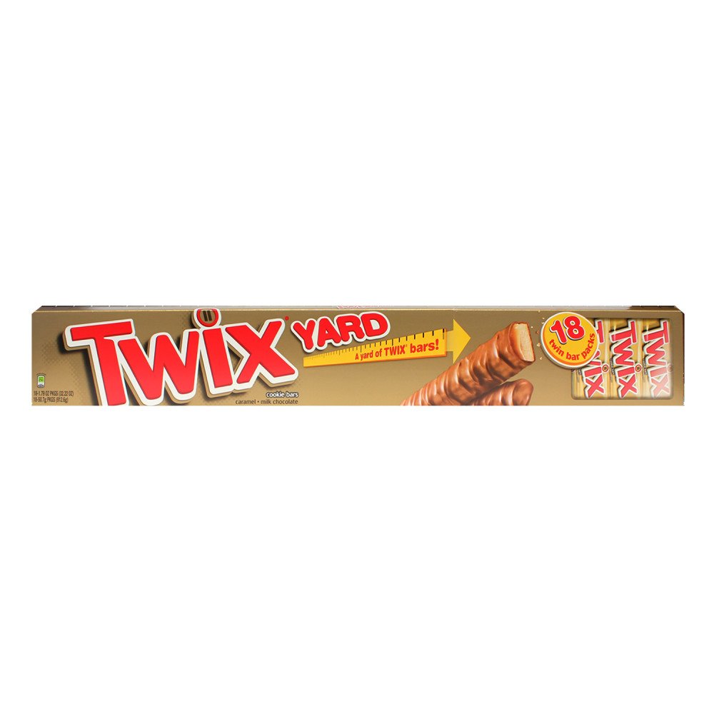Twix Yard Bars, 18 Count Buy Online in United Arab Emirates at
