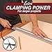 50 inch ProGrip Straight Edge Clamps Ideal for Cutting Large Sheets of Plywood and Dado Slots