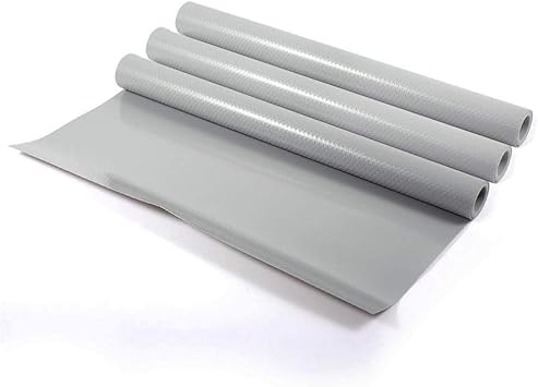 Amorus 3 Rolls Diy Washable Drawer Liner Anti Mildew Anti