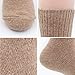Women's 6 Pack Angora Color Fashion Warm Thick Thermal Crew Quarter Winter Socks (one size)