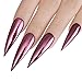 BORN PRETTY 0.5g Nail Art Rose Gold Glitter Powder Mirror Pigment Ultra Thin Iridescent Dust for manicuring and Makeup (0.5g)