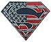 Velcro Superman S Shield US Flag Subdued Tactical Morale Patch - By Titan One