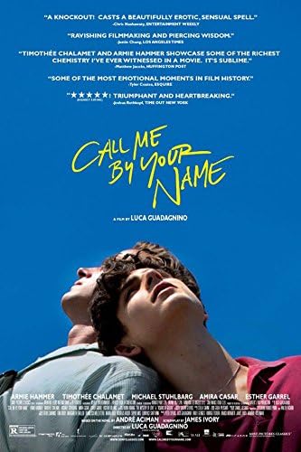 Gabriela 24inch x 36inch Call Me by Your Name Armie Hammer Timothée Chalamet Michael Stuhlbarg Esther Garrel Waterproof Poster (Bathroom, Outdoors wherever you like) By