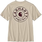 Carhartt Men's 107531 Relaxed Fit Lightweight Short-Sleeve Rivet Graphic T-Shir