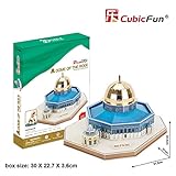 3D Puzzle Dome of the Rock MC189h 48 Pieces Decorative Best Seller Cubic Fun Exiting Fun Educational Historic Playing Building Game DIY Holiday kids Best Gift Toy Set