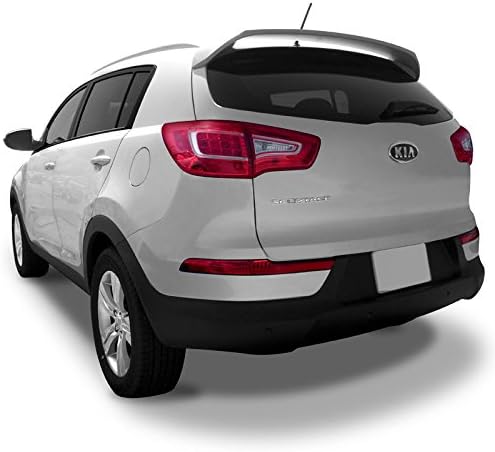 Dawn Enterprises SPORTAGE11 Custom Style Pedestal Spoiler Compatible with Kia Sportage - Signal RED (Beg)