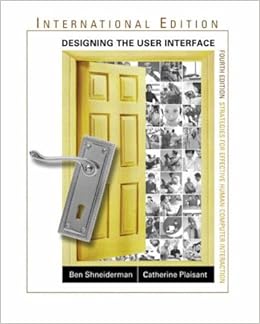 Designing The User Interface Strategies For Effective Human Computer Interaction International Edition Shneiderman Ben Amazon De Bucher