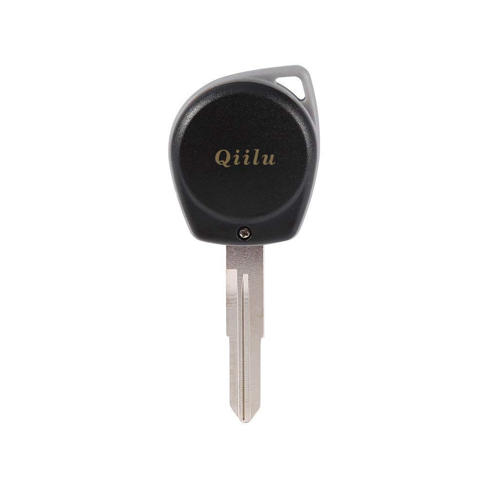 Qiilu 2 Buttons Remote Key Shell Case Fob fit for SUZUKI Vitara Swift Ignis SX4 Liana Alto