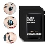 Leoy88 10pcs Remove Mineral Mud Nose Blackhead Pore Cleansing Cleaner Removal Nose Membranes Strips