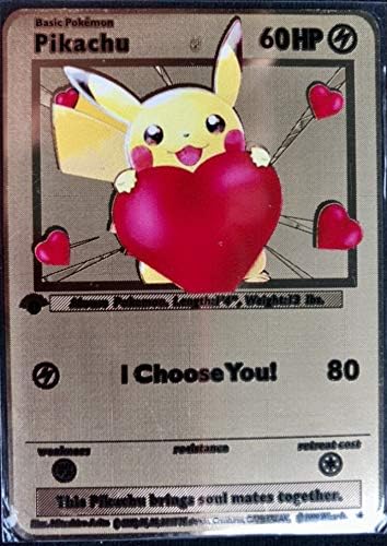 金属カードピカチュウ君に決めた Pikachu ポケモンカード 海外版 英語版 Harizard プロモ Gx Pokemon リザードン おもちゃ ホビー Amazon