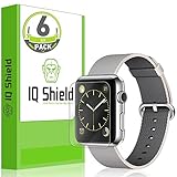 Apple Watch 42mm Screen Protector (Series 1 / Series 2), IQ Shield LiQuidSkin (Updated Design)(6-Pack) Full Coverage Screen Protector for Samsung Apple Watch 42mm HD Clear Anti-Bubble Film