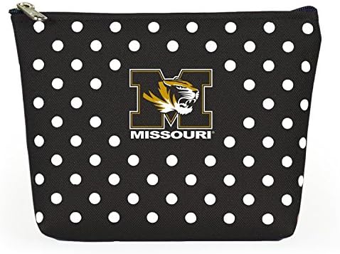 Missouri Tigers Polka Dot Pouch
