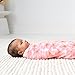 aden + anais Classic 4 Piece Swaddle Baby Blanket, Petal Blooms