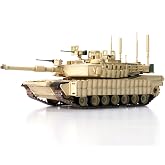 Motor city classics Panzerkampf 1:72 Scale US M1A2 Abrams Main Battle Tank with TUSK II | Model 12210PA