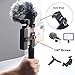 Skyreat Aluminum Handheld Phone Holder Tripod Mount Stand for DJI Osmo Pocket Accessories,w/Cold Shoe Interface & 1/4” Thread Support External Microphone & LED Light