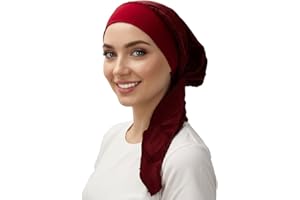 FADACHY Chemo Headwear for Women,Chemo Caps Lightweight for Summer with Head Scarf,Silky Soft Hair Turbans Fashion
