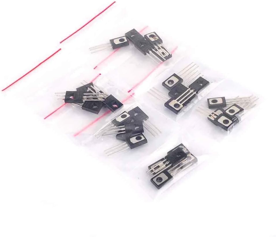 30PCS 6 Value Each 5pcs BD135 BD136 BD137 BD138 BD139 BD140 TO126 TO-126 Transistor