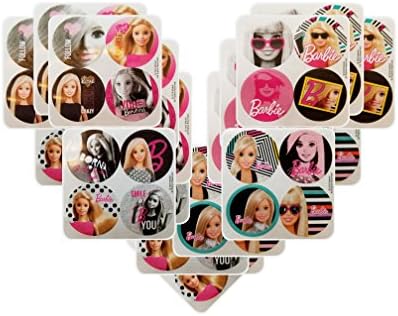Barbie Party Favors - 18 sheets 72 Count
