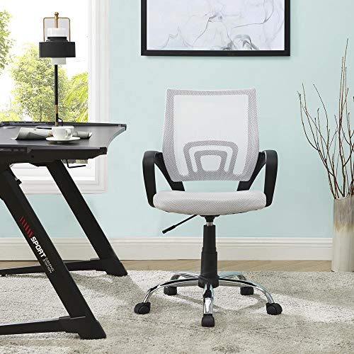 Naomi Home Mesh MidBack Height Adjustable Swivel Office Chair with