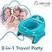 Babyloo Multipurpose 2 in1 Travel Potty (Blue)