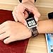 for Apple Watch 42/44mm Plaid Leather Band Wristwach Strap Belt for iwatch Series 4 3 2 1 Men's Watch Loop Brown Bracelet.(Plaid 2-42/44mm)