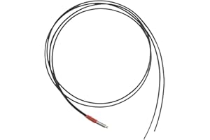 ZEFOXETO Fiber Optic Sensor Cable, Diffuse Reflective Digital, Opposite Fiber Probe, Black (610)