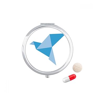 Amazoncom Blue Origami Abstract Pigeon Pattern Travel