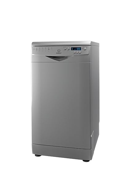 Indesit DSR 57M94 A S EU Geschirrspüler/A++ / 211 kWh/Jahr / 10 MGD / 2520 L/Jahr/nur 44 dB sehr leise/nur 9 L, 0,74 kWh/silb
