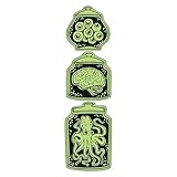 Inkadinkado Cling Stamps, Oddity Jars