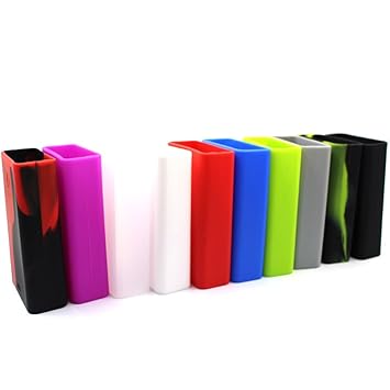 DIY-24H - Schutzhülle für Smok XCube 2 160W Akkuträger Silikon Case Silicone (Grau)